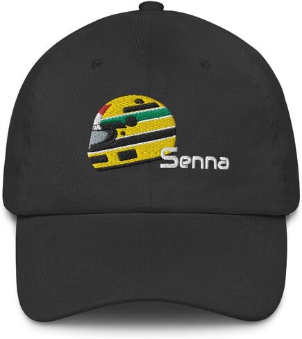 Senna Race Helmet Embroidered Formula Baseball Cap in Saudi Arabia
