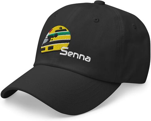 Senna Race Helmet Embroidered Formula Baseball Cap in Saudi Arabia