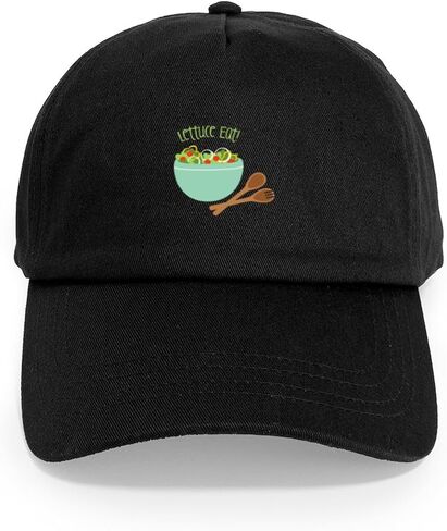 CafePress Lettuce Eat Adjustable Baseball Cap in Saudi Arabia
