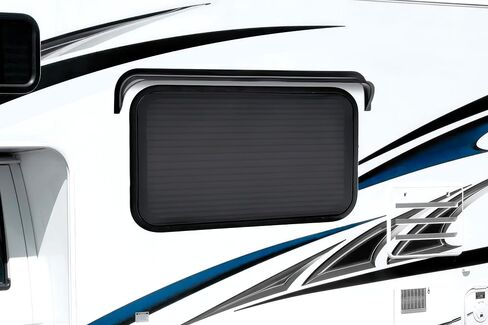 Rainblade لنوافذ RV على نمط الدفع ، ونافذ النافذة والأبواب ، و Sun Visor (يناسب 30-33 بوصة. الإطار) in Kuwait