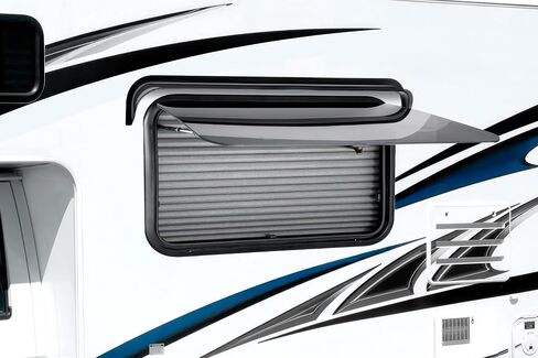 Rainblade لنوافذ RV على نمط الدفع ، ونافذ النافذة والأبواب ، و Sun Visor (يناسب 30-33 بوصة. الإطار) in Kuwait