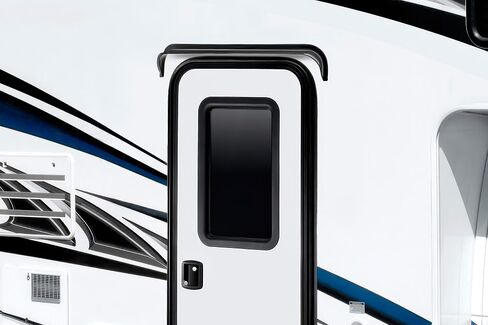 Rainblade لنوافذ RV على نمط الدفع ، ونافذ النافذة والأبواب ، و Sun Visor (يناسب 30-33 بوصة. الإطار) in Kuwait