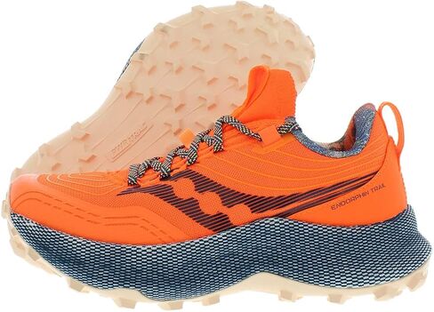 Saucony Endorphin Trail Cool Mint/Acid 9.5 B (M) in Saudi Arabia