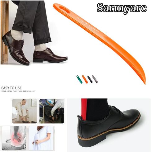 Shoe Horn,2 Pack Plastic Shoe Horns, 10.3 Inches - Shoe Horns for Men, Women,Seniors& Kids Portable for Travel Use in Saudi Arabia
