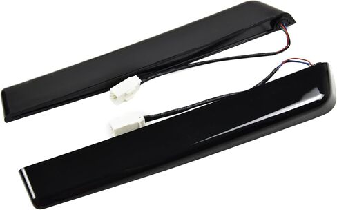 LED Saddlebag Side Marker Lights Kit, Smoked Lens Extend Rear Saddlebag Brake Turn Tail Lights for Harley Touring Road Glide CVO Road King Street Glide 2014-2024 Accessories in Saudi Arabia