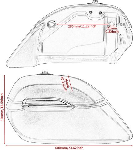 Hard Saddlebags with Heavy-Duty Mounting Kit Reinforced Water Resistant Fit Harley Softail Fat Boy Deluxe Touring Road King Universal For Yamaha For Honda Black in Saudi Arabia