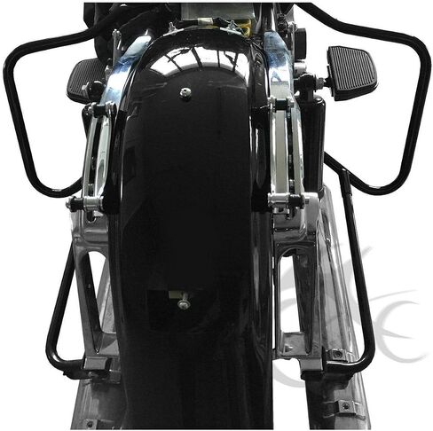 TCT-Motorparts Saddlebag Bracket Bar Bar Support Pare For Harley Road King Flhr Street Glide Flhx Special flhxs Ultra Limited Flhtk Cvo Flhtkse 2014-2023 14-Later FLH ، FLHR ، FLHRC ، FLHTCU in Saudi Arabia