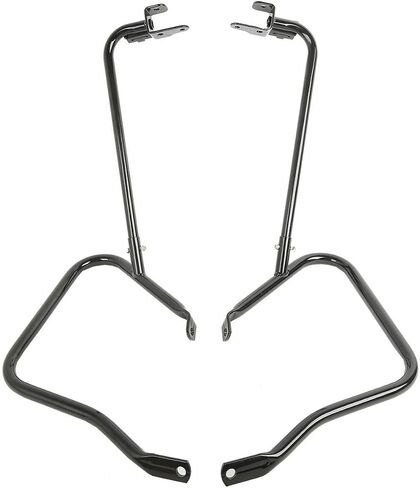 TCT-Motorparts Saddlebag Bracket Bar Bar Support Pare For Harley Road King Flhr Street Glide Flhx Special flhxs Ultra Limited Flhtk Cvo Flhtkse 2014-2023 14-Later FLH ، FLHR ، FLHRC ، FLHTCU in Saudi Arabia