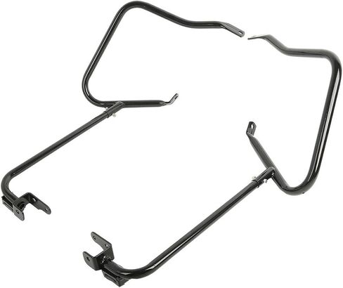 TCT-Motorparts Saddlebag Bracket Bar Bar Support Pare For Harley Road King Flhr Street Glide Flhx Special flhxs Ultra Limited Flhtk Cvo Flhtkse 2014-2023 14-Later FLH ، FLHR ، FLHRC ، FLHTCU in Saudi Arabia