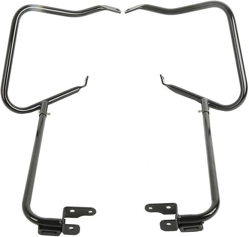 TCT-Motorparts Saddlebag Bracket Bar Bar Support Pare For Harley Road King Flhr Street Glide Flhx Special flhxs Ultra Limited Flhtk Cvo Flhtkse 2014-2023 14-Later FLH ، FLHR ، FLHRC ، FLHTCU in Saudi Arabia