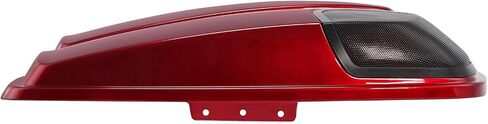 HR3 For Velocity Red Sunglo, 5"x7" Saddlebag Speaker Lids w/Grills Compatible with 2014-later Harley Touring Road Glide, Street Glide, Ultra Limited, Electra Glide Standard in Saudi Arabia