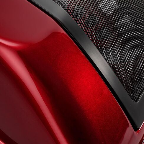 HR3 For Velocity Red Sunglo, 5"x7" Saddlebag Speaker Lids w/Grills Compatible with 2014-later Harley Touring Road Glide, Street Glide, Ultra Limited, Electra Glide Standard in Saudi Arabia