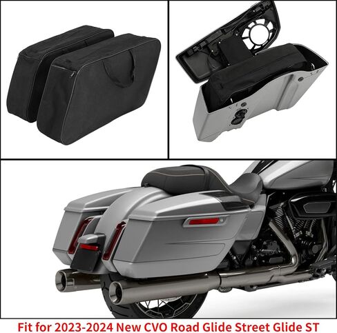 Green-L Hard Saddlebag Travel Paks Liners Bag Bag Fit for Harley Touring Cvo Road Glide Glide Glide 2023-2024 in Saudi Arabia