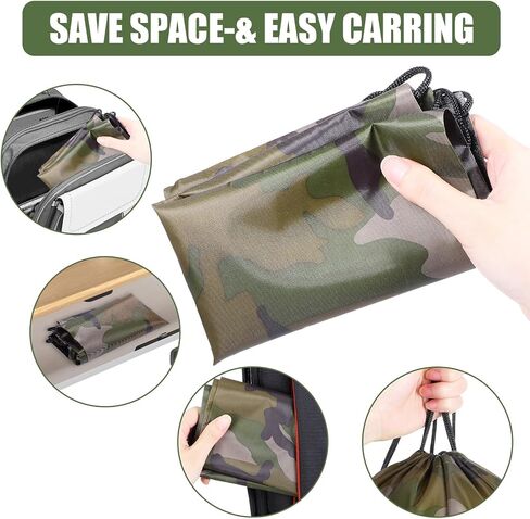 12 Pcs Camo Bag Drawstring Backpack Camouflage Drawstring Bags Army Cinch Camo Polyester Pack Bulk Woodland Backpack(Classic,13.4 x 16.9 Inch) in Saudi Arabia