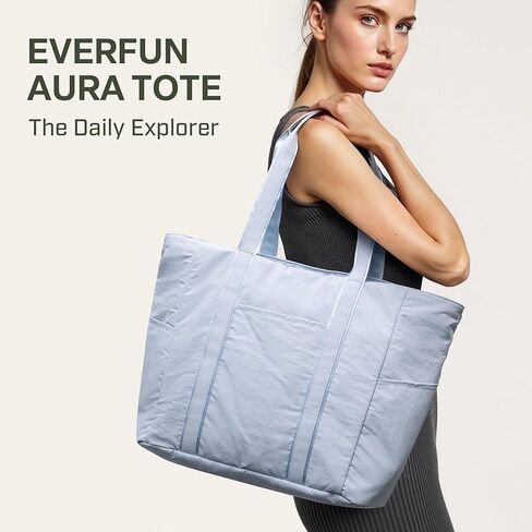 حقيبة حمل كبيرة من Everfun للنساء ، يتم حمل الصالة الرياضية مع مقصورة مبللة لليوغا اليومية ، حقيبة عمل الكمبيوتر المحمول ، السفر ، عطلة نهاية الأسبوع ، الشاطئ in Kuwait