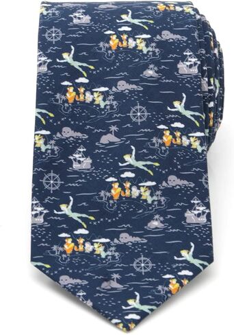 Cufflinks Inc. Peter Pan Flying Blue Men's Tie ، مرخص رسميًا in Saudi Arabia