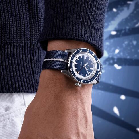 MIDO Ocean Star GMT - Swiss Automatic Watch for Men - Black Dial - Case 44mm - M0266291705100 in Kuwait