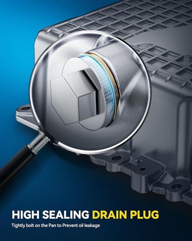 PHILTOP 264-331 Engine Oil Pan, Fits GM F-Body V8 5.7L 1998-2002 Chevy Camaro Pontiac Firebird, Gasket not included in Kuwait