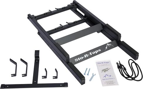 STO-R-Tops- Hardtop Panel 3-in-1 Storage Rack for Jeep Wrangler (2-Door & 4-Door), Ford Bronco 2022 (Raptor & Everglades) & Renegade Freedom Sunroof T Top SRT in Saudi Arabia