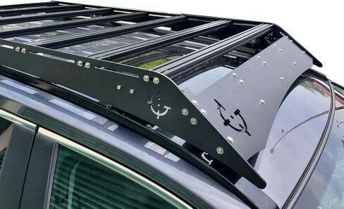 VANGUARD VGRR-2327BK Black Powdercoat Roof Rack | Compatible with 19-24 Chevrolet Silverado 1500 Crew Cab / 19-22 GMC Sierra 1500 Crew Cab in Saudi Arabia