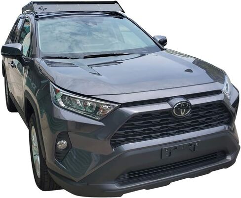 VANGUARD VGRR-2327BK Black Powdercoat Roof Rack | Compatible with 19-24 Chevrolet Silverado 1500 Crew Cab / 19-22 GMC Sierra 1500 Crew Cab in Saudi Arabia