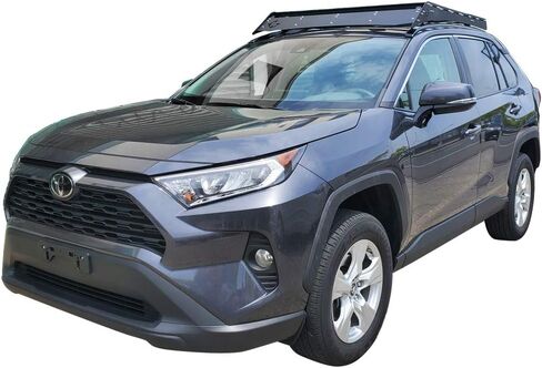 VANGUARD VGRR-2327BK Black Powdercoat Roof Rack | Compatible with 19-24 Chevrolet Silverado 1500 Crew Cab / 19-22 GMC Sierra 1500 Crew Cab in Saudi Arabia