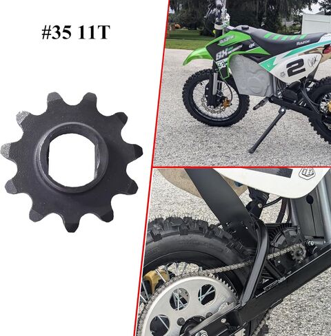 #35 11T مسرسًا للدراجة النارية الكهربائية ATV Quad Dirt Pit Pit Scooter Prities يمكن استخدامها مع محرك KR5V in Kuwait