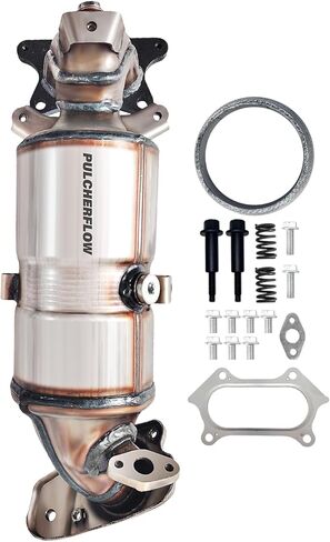 Front & Rear Catalytic Converter Compatible with 2006 2007 2008 2009 2010 2011 Honda Civic Hybrid 1.3L l4 Catalytic Convertor High Performance (EPA Compliant) in Kuwait