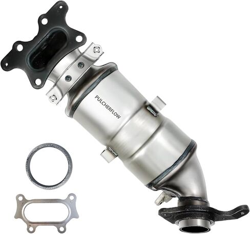 Front & Rear Catalytic Converter Compatible with 2006 2007 2008 2009 2010 2011 Honda Civic Hybrid 1.3L l4 Catalytic Convertor High Performance (EPA Compliant) in Kuwait