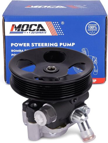 MOCA Power Steering Pump w/Pulley fits For Toyota 2001-2007 Sequoia V8 4.7L Sport Utility, 2004-2006 Tundra V8 4.7L Crew Cab Pickup, 2002-2006 Tundra V8 4.7L Extended Standard Cab Pickup in Saudi Arabia