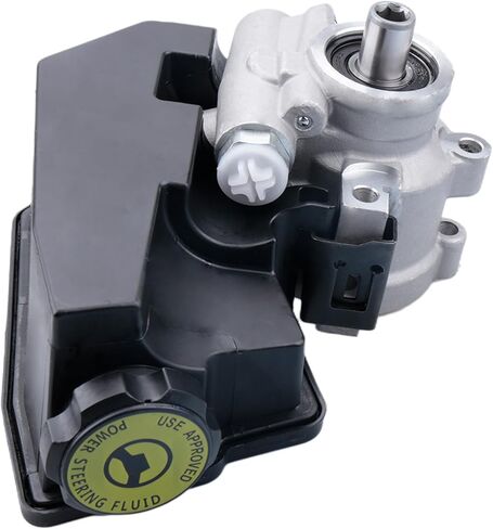 15011 مضخة التوجيه الكهربائية مع الخزان والبكرة متوافقة مع Jeep 1997-2003 Wrangler TJ 4.0L L6 ، 1996-2001 Cherokee XJ 4.0L L6 ، #20-38771 ، 52087871ab ، 52087871ad in Saudi Arabia