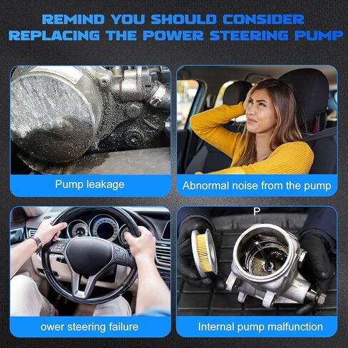 Power Steering Pump 20-8760 for 2003-2006 Tahoe, for 2003-2006 Yukon & Yukon XL 1500, for 2003-2006 Suburban 1500, for 2003-2006 Escalade & Escalade ESV & Escalade EXT, for Avalanche 1500 in Saudi Arabia