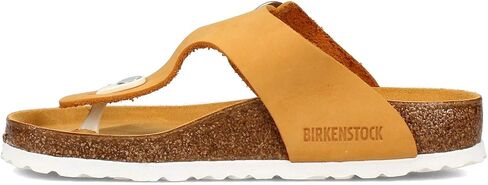 صندل Gizeh نسائي من Birkenstock بإبزيم كبير، أسود، 7-7.5 متوسط ​​أمريكي in Saudi Arabia