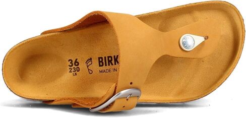 Birkenstock Women's Gizeh Big Buckle Sandals, Black, 7-7.5 Medium US in Saudi Arabia