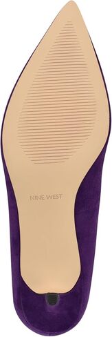 Nine West Women's Arlene Pump, Dark Purple Suede 502, 8 in Saudi Arabia