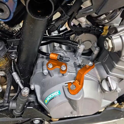 One Finger Clutch Lever Compatible with K.TM 890 Adventure/R 2021 2022 2023 2024 | Pull Clutch Arm Kit 890 ADV 890ADV 890Adventure Accessories (Orange) in Kuwait