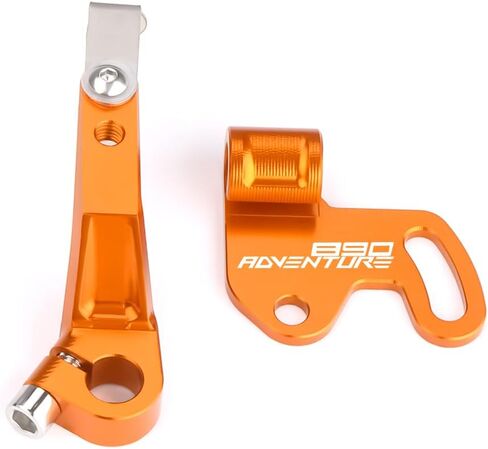 One Finger Clutch Lever Compatible with K.TM 890 Adventure/R 2021 2022 2023 2024 | Pull Clutch Arm Kit 890 ADV 890ADV 890Adventure Accessories (Orange) in Kuwait