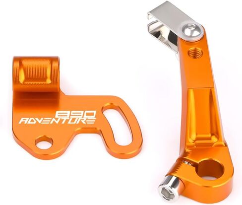 One Finger Clutch Lever Compatible with K.TM 890 Adventure/R 2021 2022 2023 2024 | Pull Clutch Arm Kit 890 ADV 890ADV 890Adventure Accessories (Orange) in Kuwait