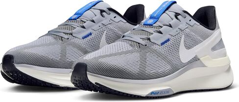 Nike Structure 25 Men Road Running Shoes (DJ7883-011 ، Smoke Gray/Wolf Gray/Sail/White) Size 7 in Saudi Arabia