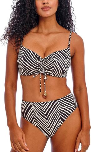 Freya Fiji Falls High Weist Bikini Brief (206878) ، كبير ، أسود in Saudi Arabia