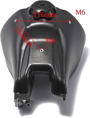 Plastics Fender Fairing Kit + Fuel Tank + Tall Seat for CRF70F CRF 70 Dirt Pit Bike Taotao DB17 125cc 140cc 150cc 160cc 200cc Motocross Motorcycle (White plastics) in Saudi Arabia