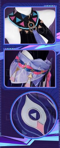 KIRA KIRA Genshin Citlali Cosplay Costume Doki-R Game Genshin Impact Natlan Citlali Cosplay Outfits Plus Size in Saudi Arabia