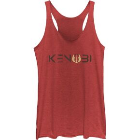 STAR WARS Kenobi Logo Women's Racerback Tank Top