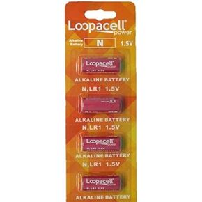 LOOPACELL E90 N LR1 Alkaline 1.5V 4 Batteries