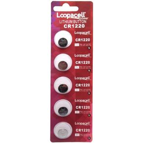 5 Button Cell Remote FOB Key KEYLESS CR1220 Batteries
