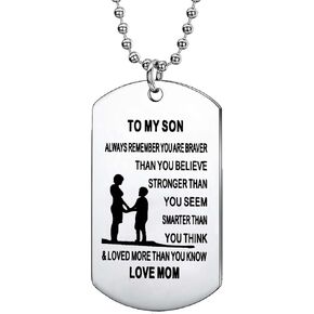Always Remember You Are Braver Than You Believe Father Mom To Son Daughter in Kuwait