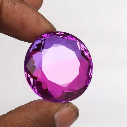 REAL-GEMS أميترين متعدد الألوان 98.00 قيراط على شكل دائري لصناعة المجوهرات in Saudi Arabia