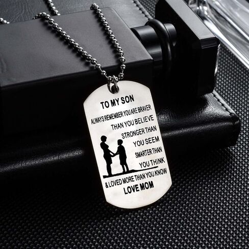 Always Remember You Are Braver Than You Believe Father Mom To Son Daughter in Kuwait