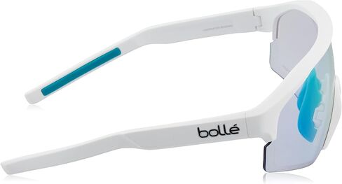 Bolle Lightshifter Sunglasses BS020003 - White Matte/Phantom Clear Green Photochromic Lens in Saudi Arabia