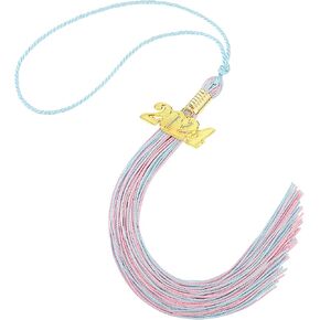 2024 Graduation Tassel Cord Ceremony Academic Gold Doctoral Two Colors Small Polyester Party with Pack Mini Black Student Doctor Red (Black) in Kuwait